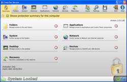CrossTec Secure 2.0 User Interface